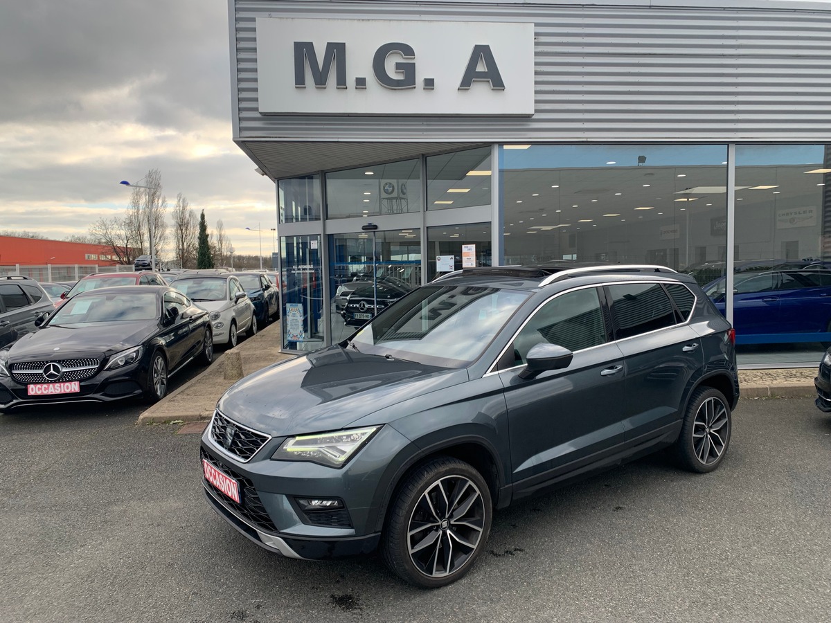 Seat Ateca 150 ch | XCELLENCE | Attelage électrique | Caméra recul | Coffre électrique | Phares LED