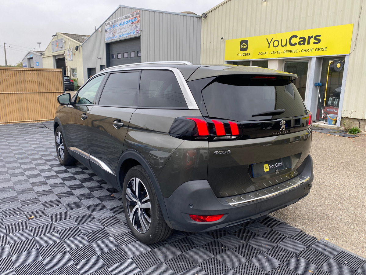 Peugeot 5008 1.5l blueHDI 130 Allure EAT8 7 places - SEMI CUIR - CARPLAY - BOITE AUTO