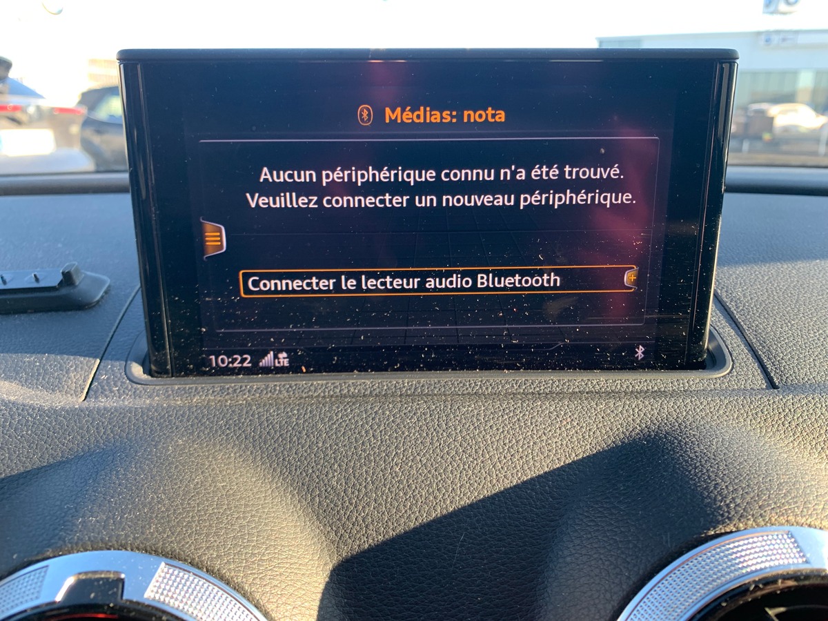 Audi A3 Berline 150 ch | Pack S-Line extérieur | Caméra recul | Clim automatique | Jantes Alu 18''