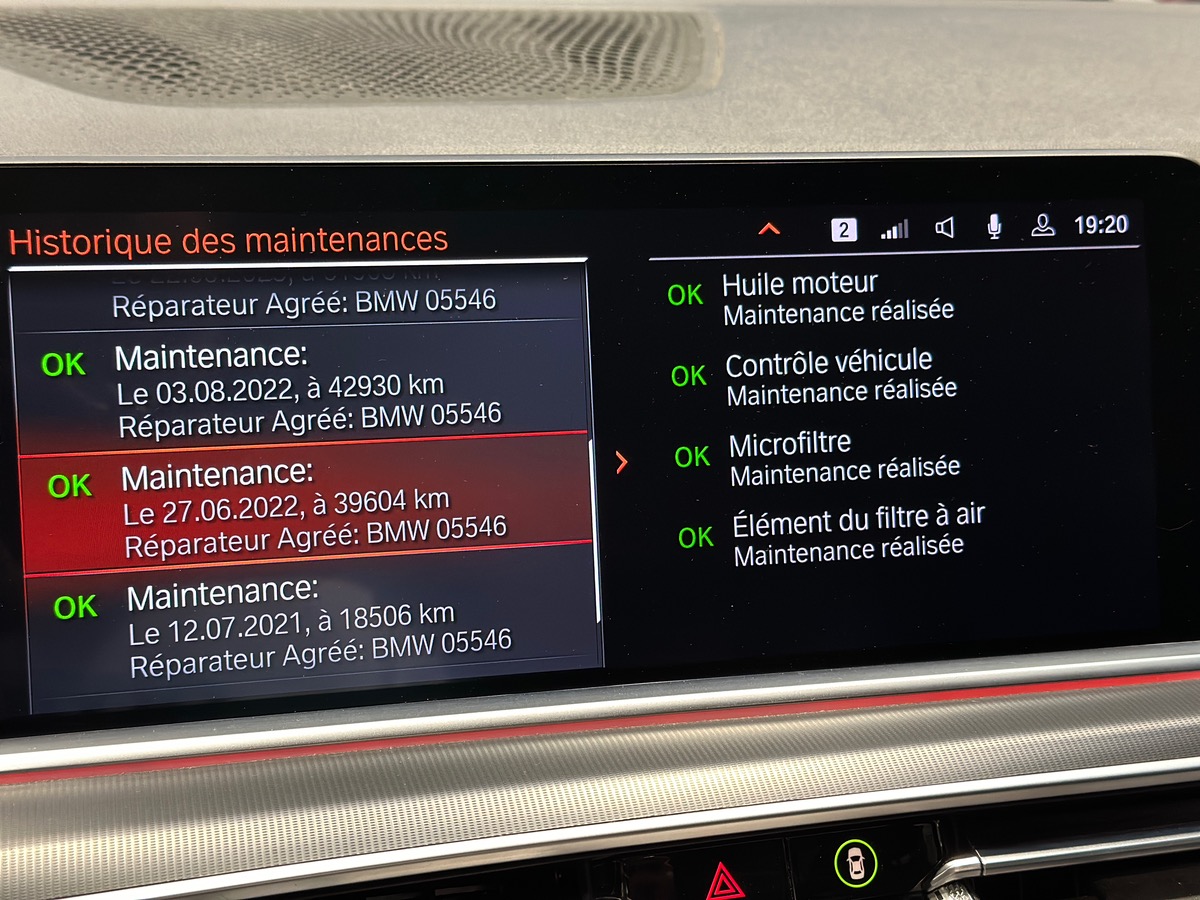 Bmw X5 XDRIVE 30D 265 ch M SPORT (G05) / Attelage / 1ère Main / Suivi Complet  / 30 d
