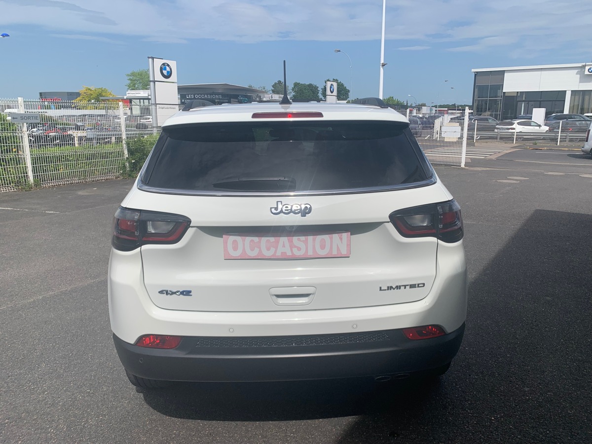 Jeep Compass 190 ch | Limited | Apple car Play | Caméra de recul | Régulateur de vitesse adaptatif