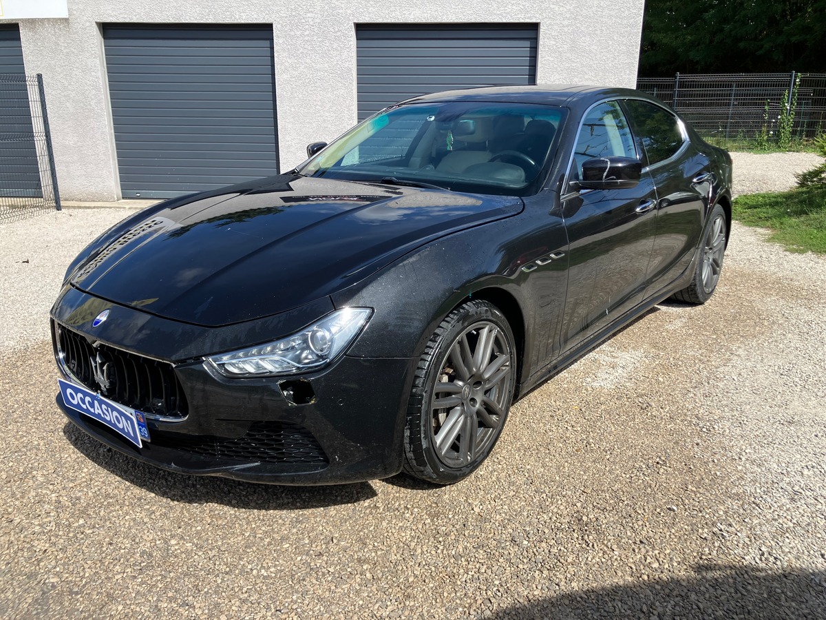 Maserati Ghibli 3.0 V6 275ch Start/Stop Diesel - PRO/EXPORT UNIQUEMENT -