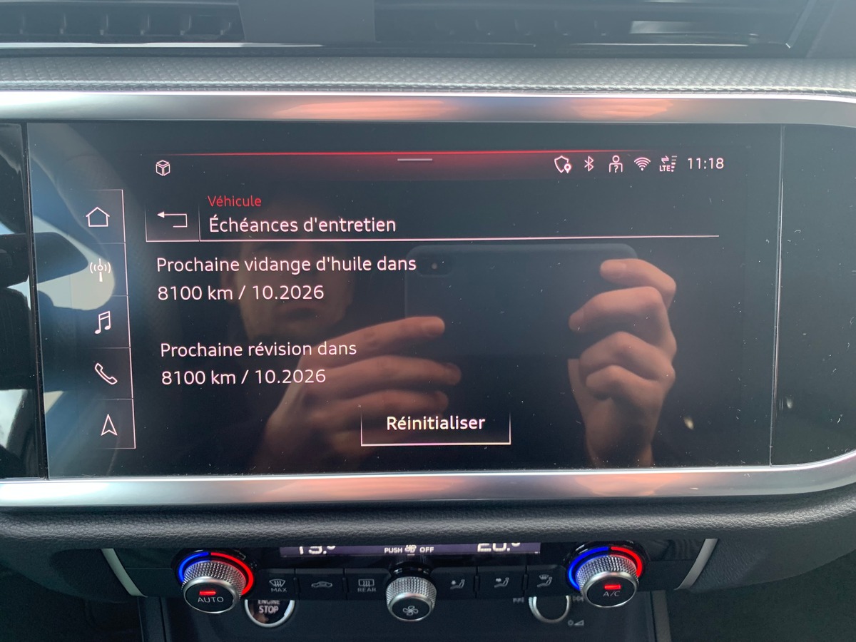 Audi Q3 Sportback 150 ch | S-line | Première main | Caméra de recul | Pack esthétique noir plus