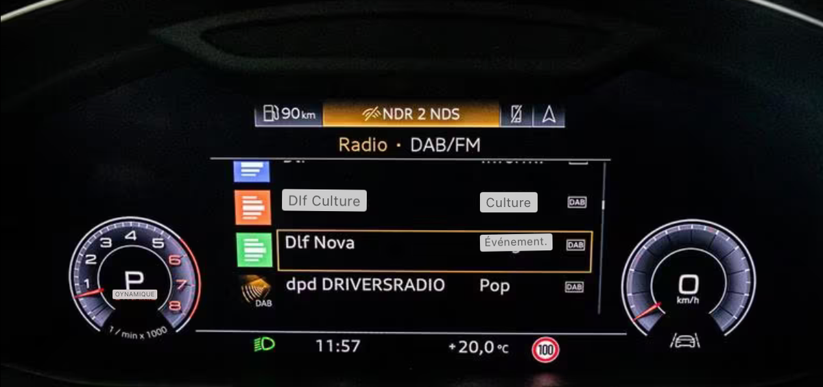 Audi A6 Avant V C8 55 TFSI e 367ch Compétition quattro S tronic 7/VO Allemand/Pas de malus