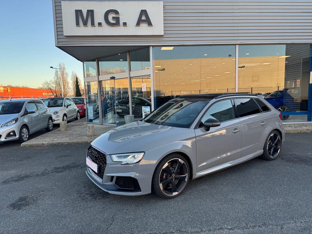 Audi RS3 400 | Quattro | Toit ouvrant | Magnetic Ride | Échappement RS | Bang & Olufsen sound system