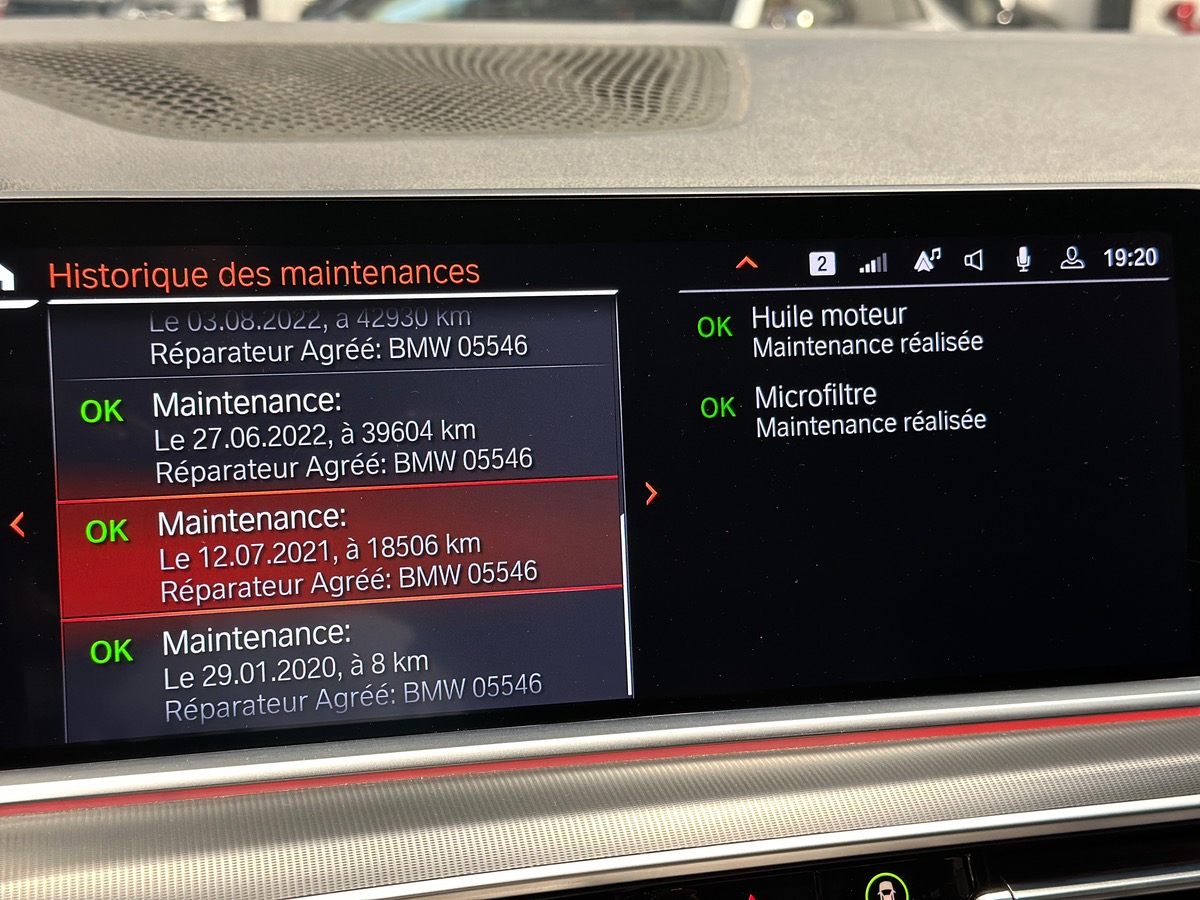 Bmw X5 XDRIVE 30D 265 ch M SPORT (G05) / Attelage / 1ère Main / Suivi Complet  / 30 d