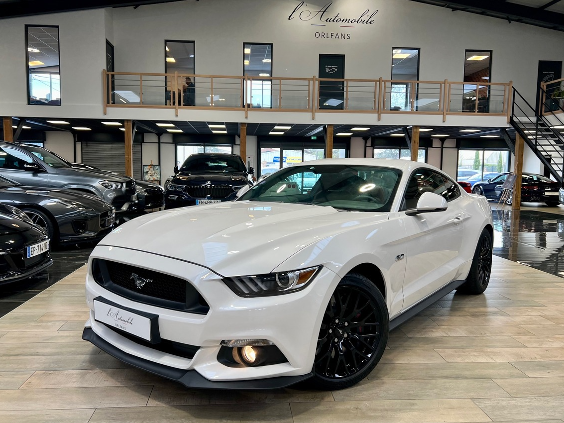 Ford Mustang VI FASTBACK 5.0 V8 421 GT BVA6 /ETHANOL/CARPLAY/ECHAPPEMENT INOX/