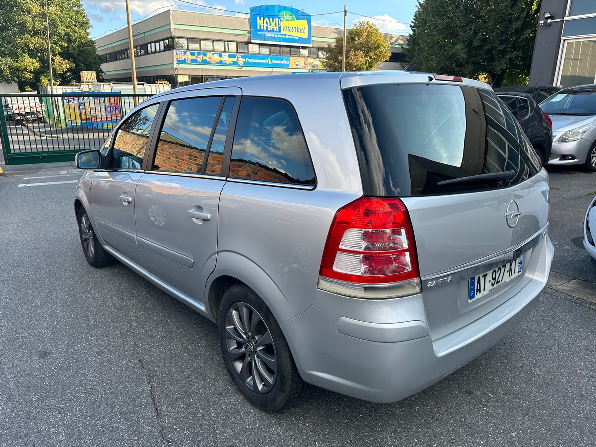 Opel Zafira 1.7 CDTI 125 CV 7 plases  4X sans frais CBLEUS 