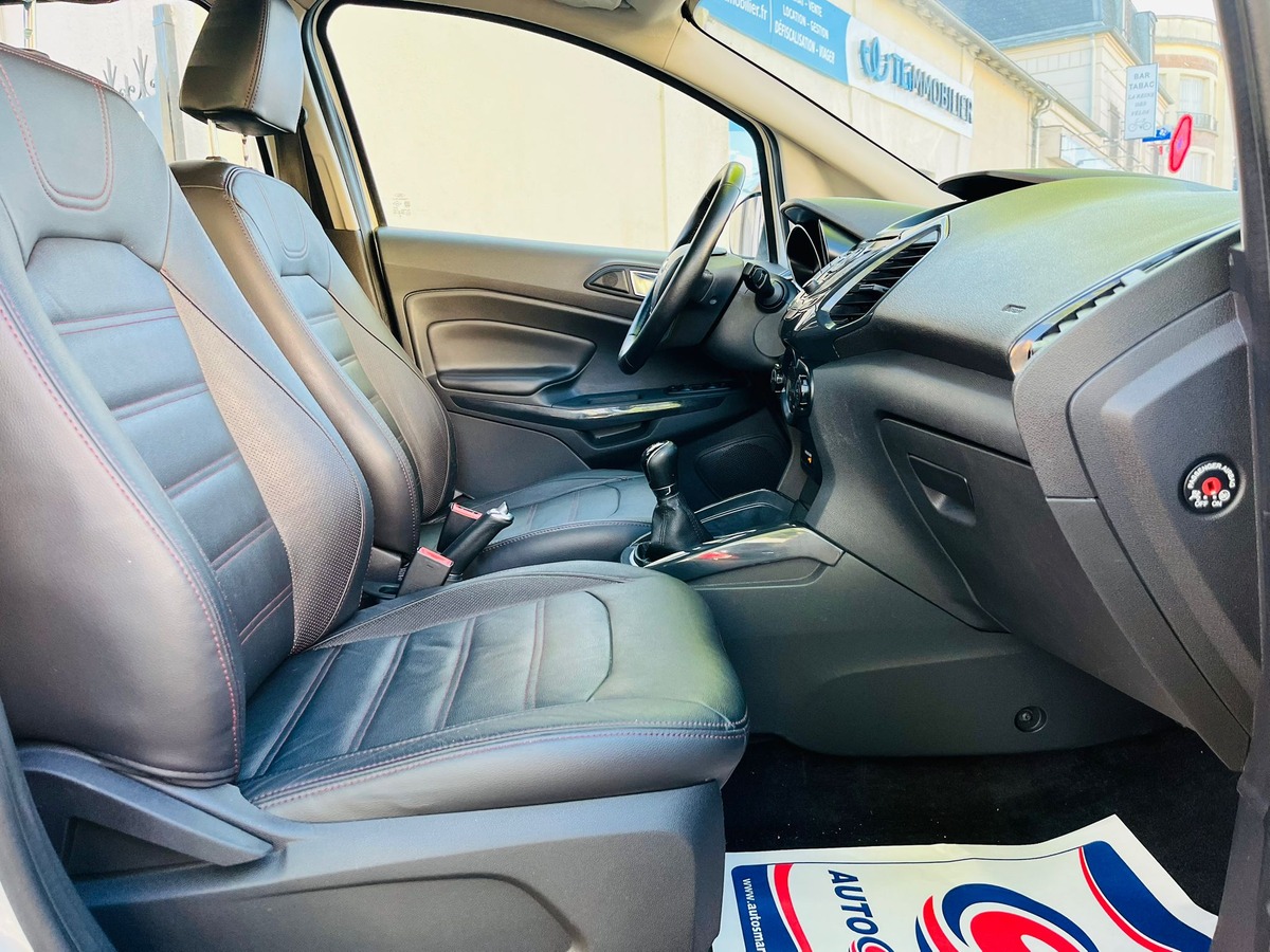 Ford EcoSport Titanium - 1.5 Tdci 95Cv Bv5 - 2ème Main - Cuir - 4xCb - Reprise Possible