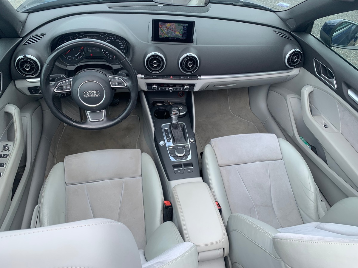 Audi A3 Cabriolet 150 chevaux | GPS | Caméra de recul | Régulateur de vitesse | Bluetooth