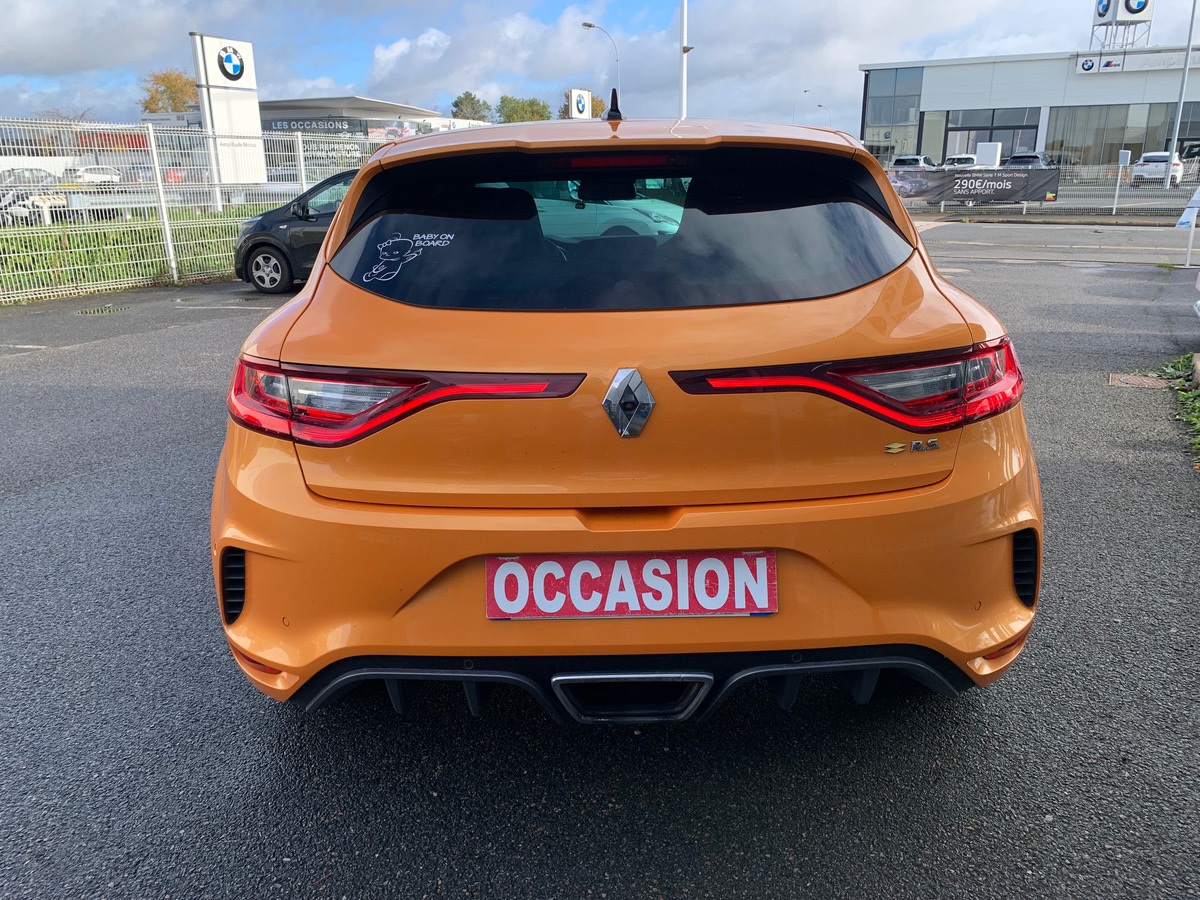 RENAULT Megane 280 ch | RS | JA 19" Interlagos diamantées | Affichage tête haute | GPS