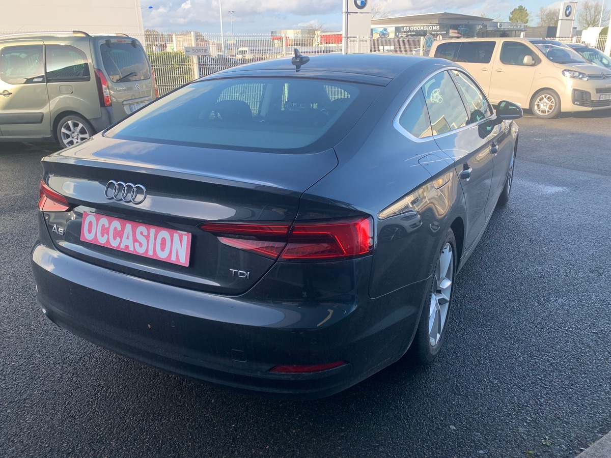 Audi A5 Sportback 190 ch | 2.0 40 | Business line | Régulateur vitesse | Radars avant arriére | GPS