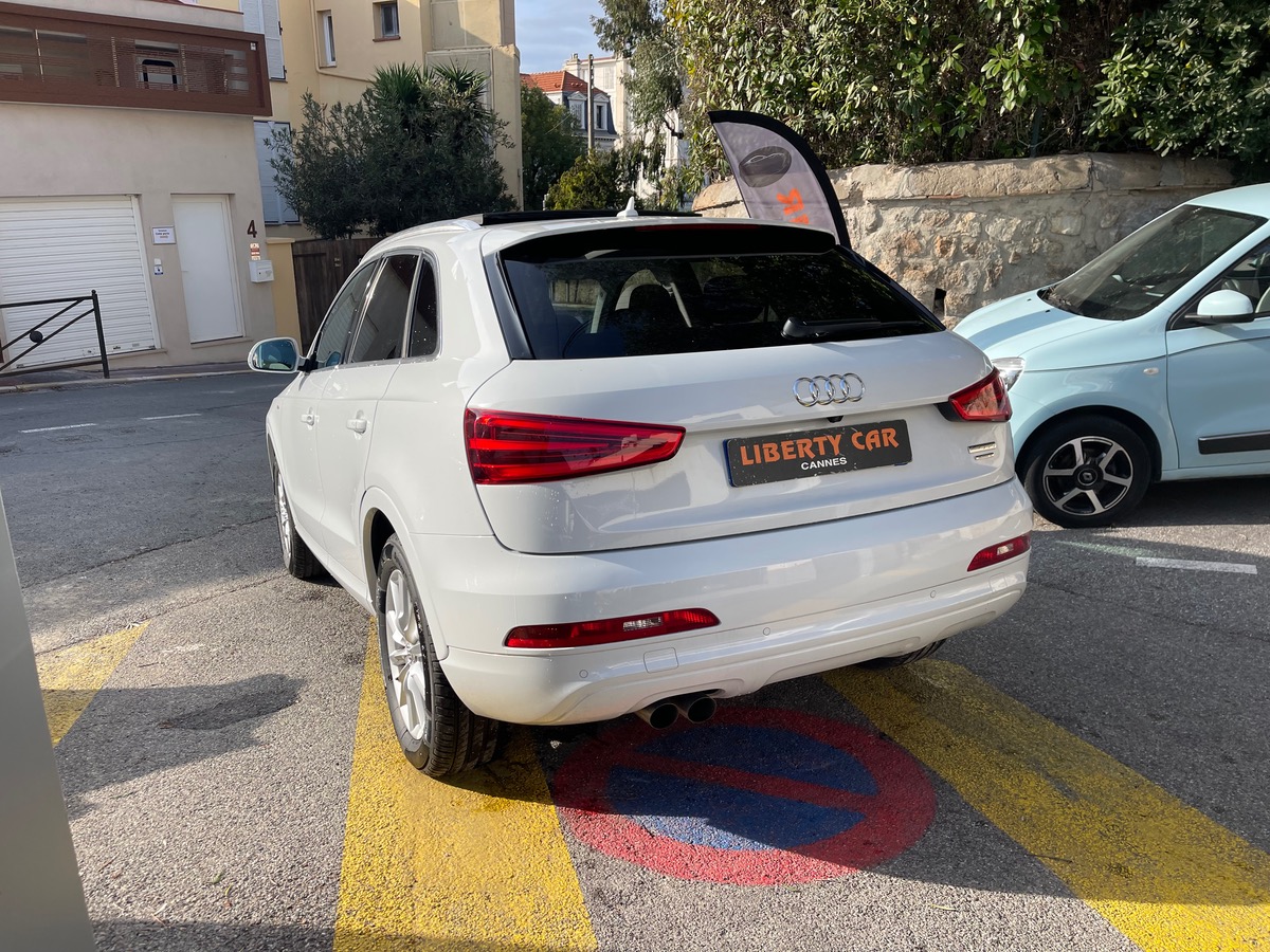 Audi Q3 2.0 TDI 140 CV Quattro / S Line/  Toit ouvrant / Ambition Luxe /Caméra