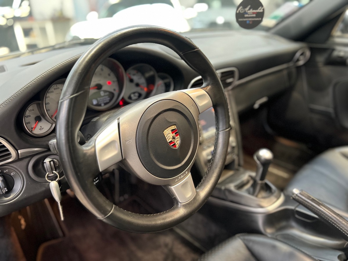 Porsche 911 997 COUPE CARRERA 4S 3.8 355 cv GRIS KERGUELEN/TO/CHRONO