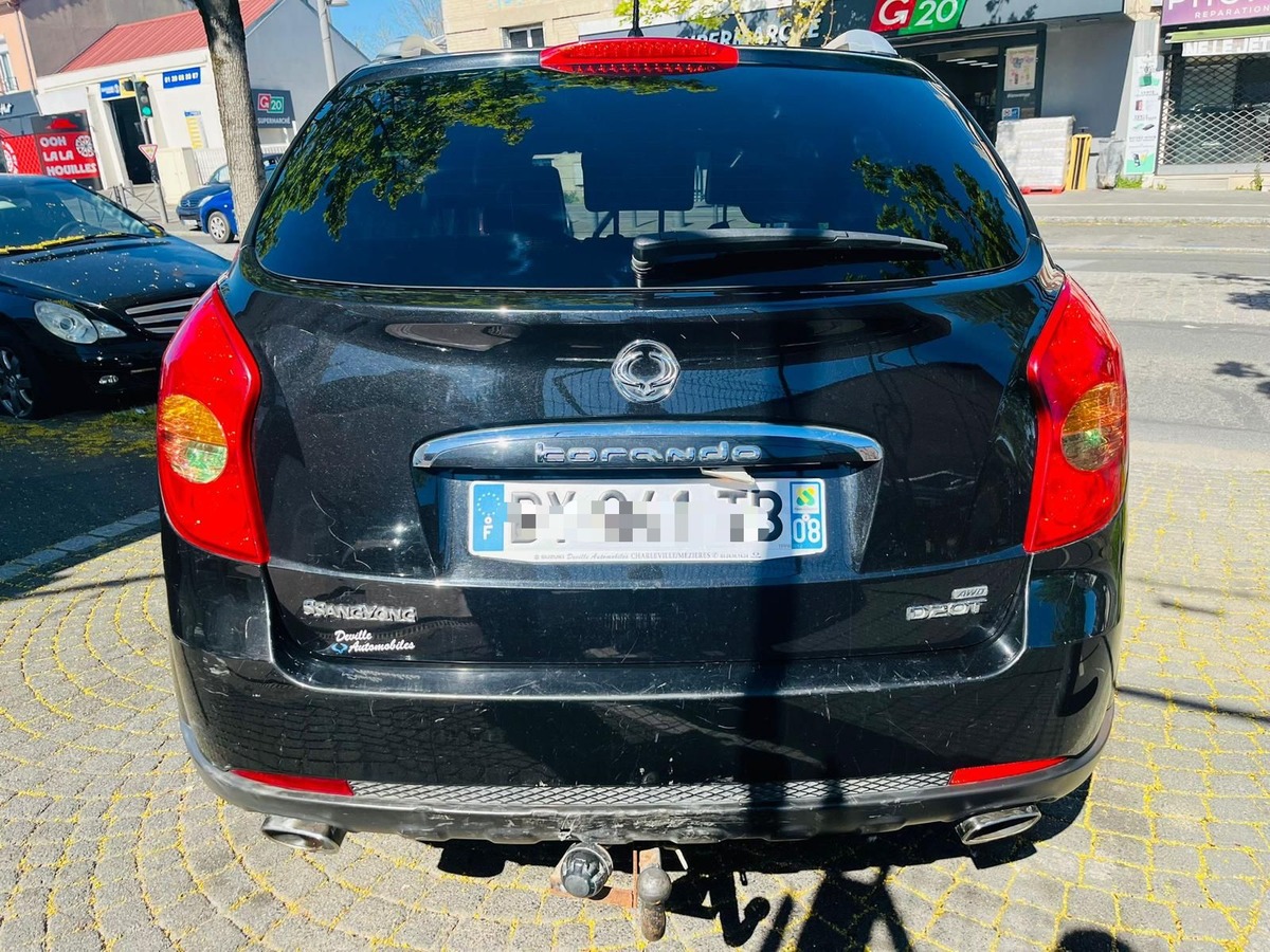 Ssangyong Korando - Confort - Awd 4x4 - 2.0 xdi 175cv BVM6 - 2ème Main - 4xCb - Reprises