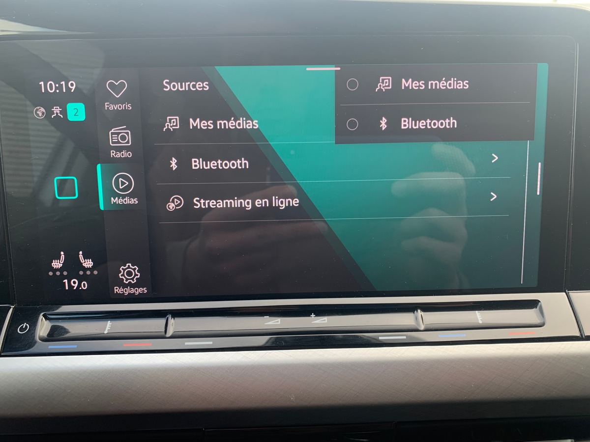 Volkswagen GOLF 8 130 ch | Stage 1 Ethanol | Apple car Play | Radar avant arriére | Siéges chauffant
