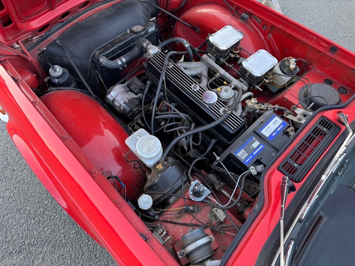 Triumph TR 6 Overdrive cabriolet 1976 - conduite à gauche