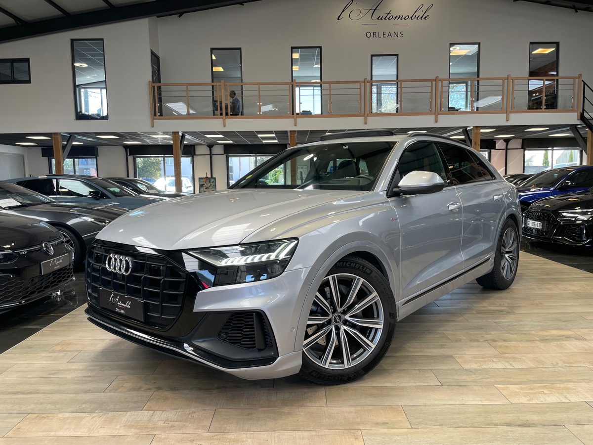 Audi Q8 50 3.0 TDi 286CH TIPTRONIC 8 QUATTRO S-LINE  - ATTELAGE/SIEGES CHAUFFANTS/TO