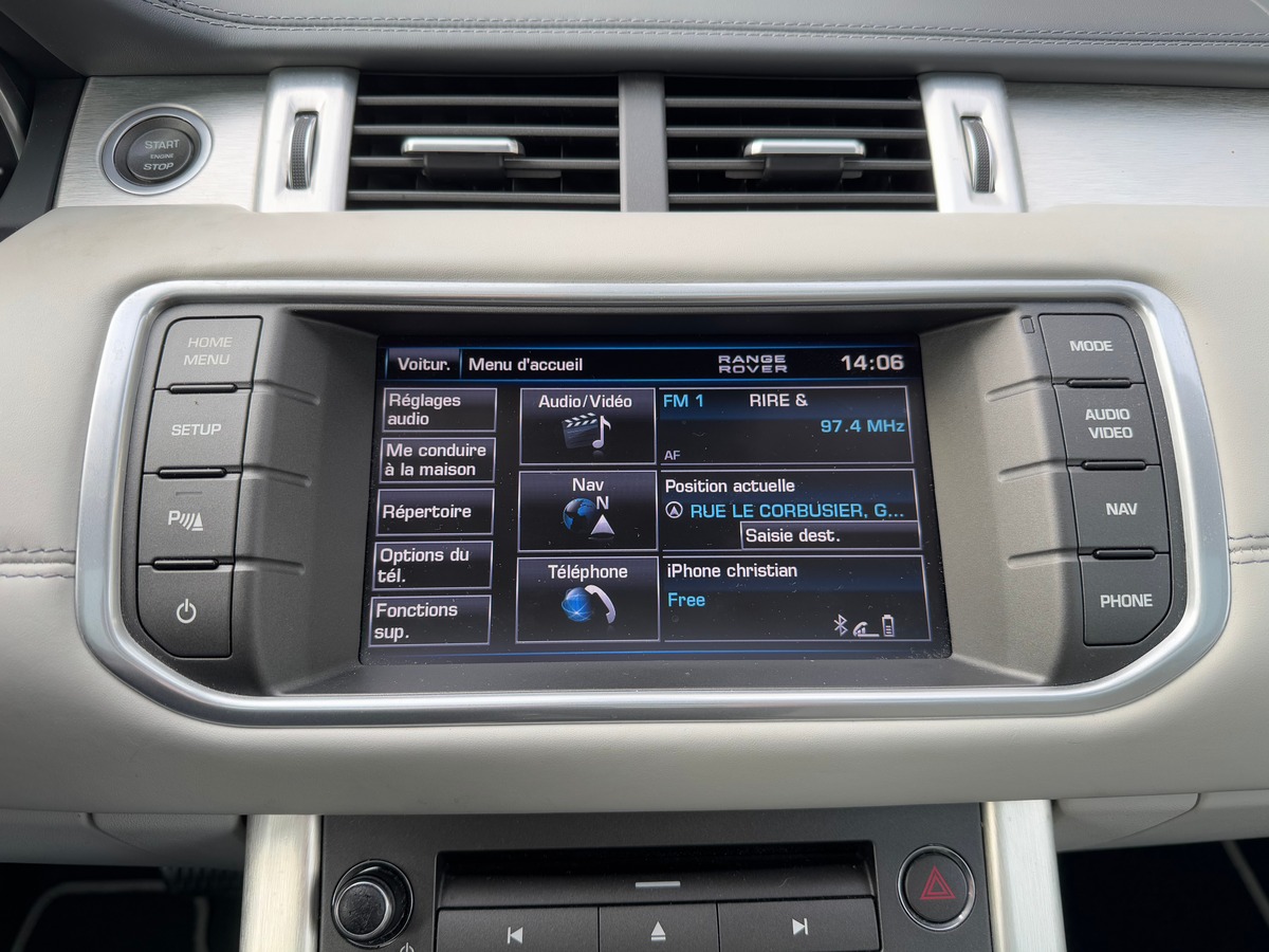 Land-Rover Range Rover Evoque Luxe Privilége 2.2 SD4 4WD BVA6 190 cv Boîte auto Full Options