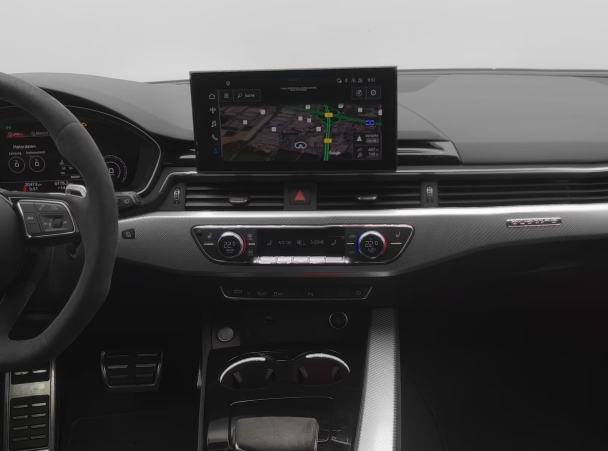 Audi RS4 Avant 2.9 V6 TFSI 450ch quattro tiptronic 8/Attelage/Gris daytona nacré