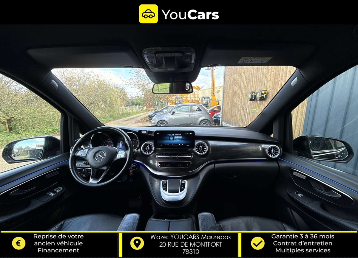 Mercedes-Benz Classe V Phase 2 300 1.9 CDI 16V 4MATIC 9G-TRONIC 237 cv FULL OPTIONS / TELEVISION