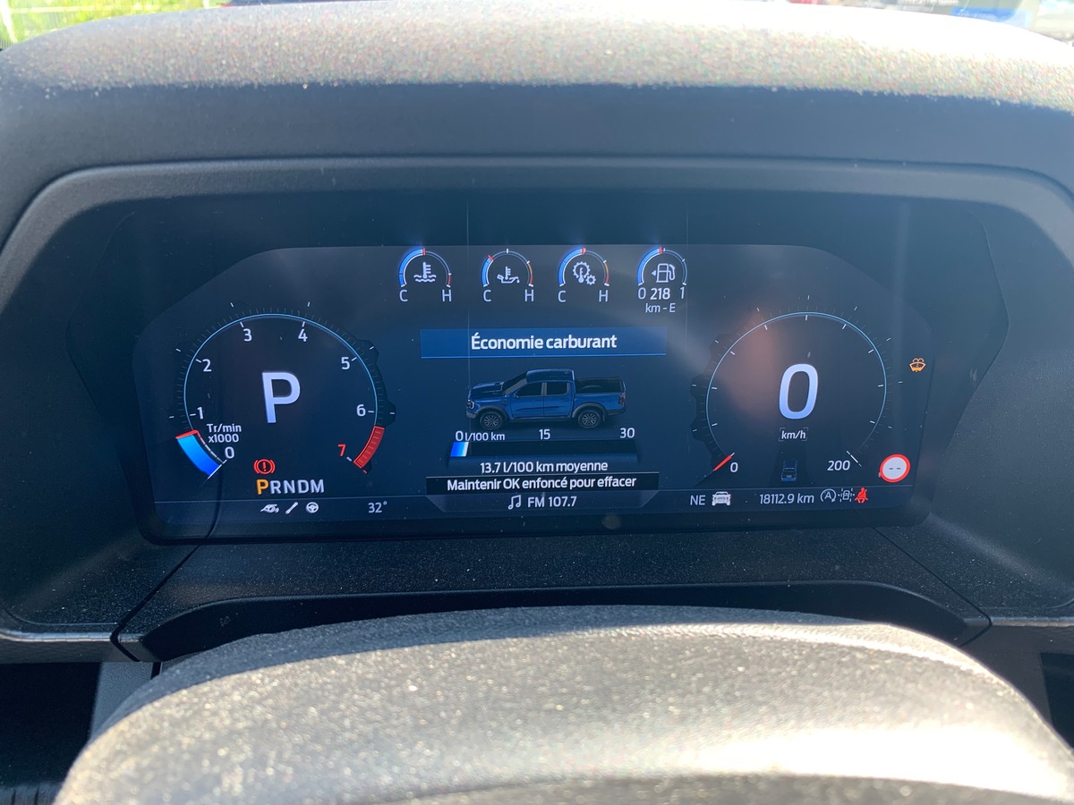 Ford Raptor 292 | V6 | Caméra recul | Apple car play Andoid auto | Attelage | Régulateur adaptatif