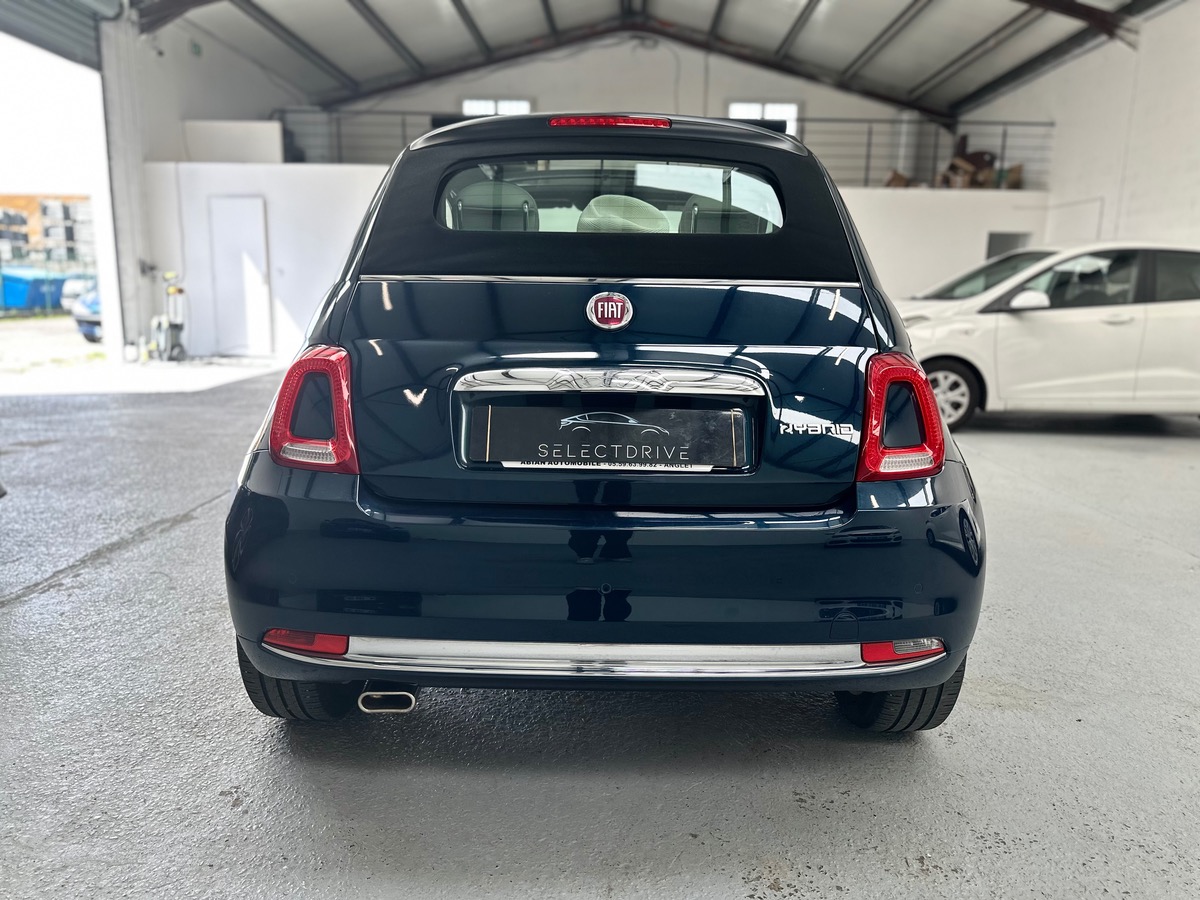 Fiat 500C 1.0 70ch BSG S&S Dolcevita Garantie jusqu'au 19/01/2027 / deuxième main