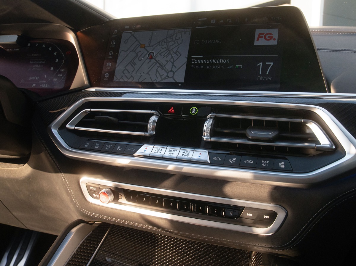 Bmw X5 M IV (F95) 625 ch COMPETITION BVA8 MARINA BAY BLUE FULL OPTON