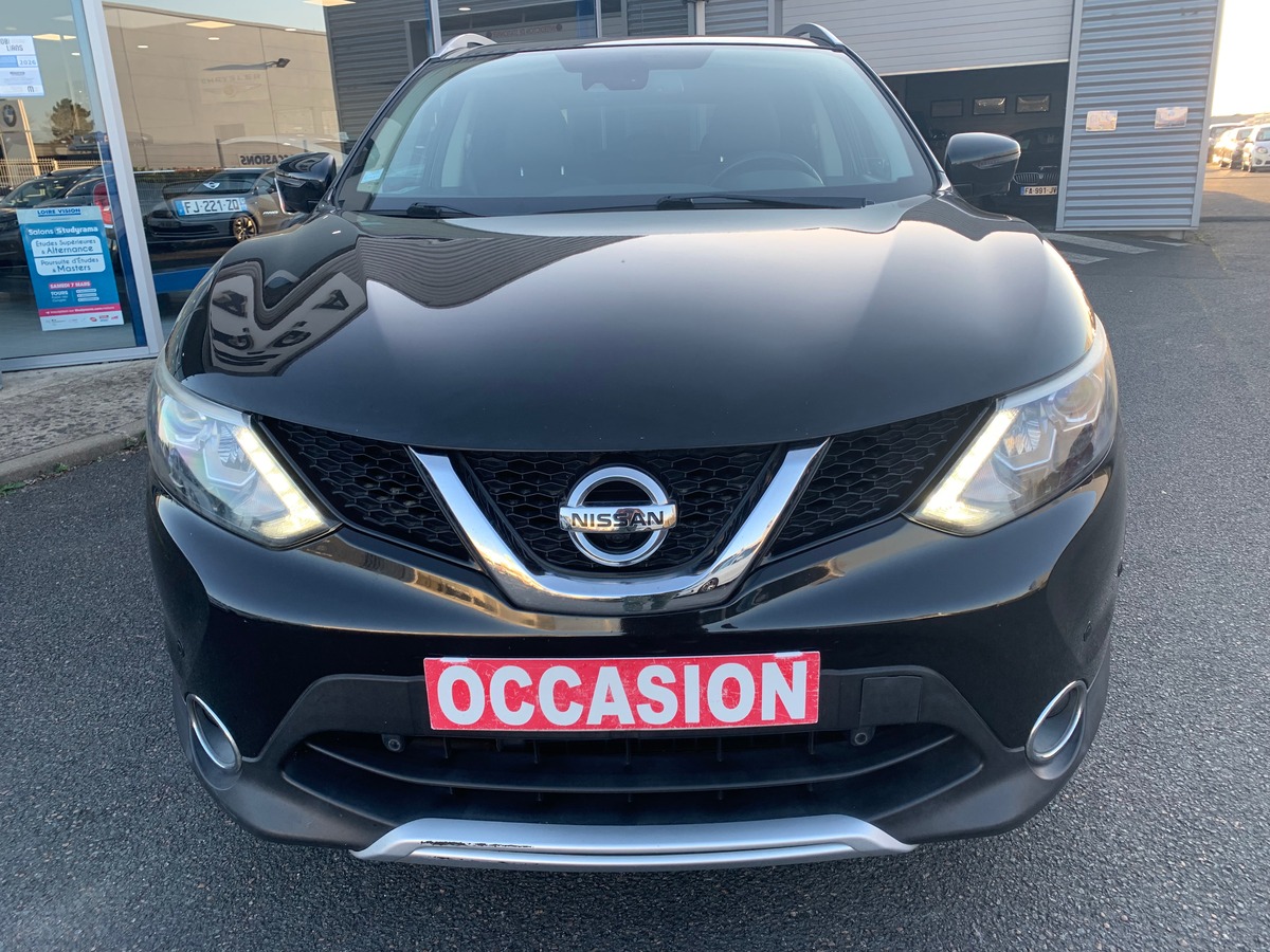 Nissan Qashqai 130 ch | Black edition | Caméra vue panoramique 360° | Toit panoramique | Jantes Alu