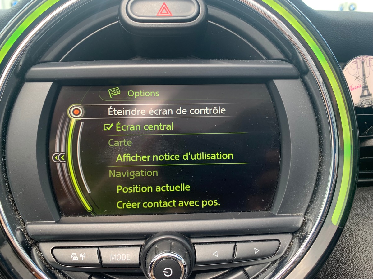 Mini Cabrio 192 chevaux | S | Mode Sport | Siéges chauffants | Régulateur de vitesse | Radar arrière
