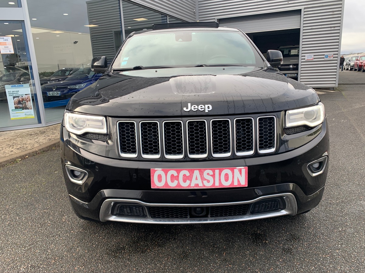 Jeep Grand Cherokee 250 ch | Overland | Toit ouvrant panoramique | Caméra de recul | Attelage