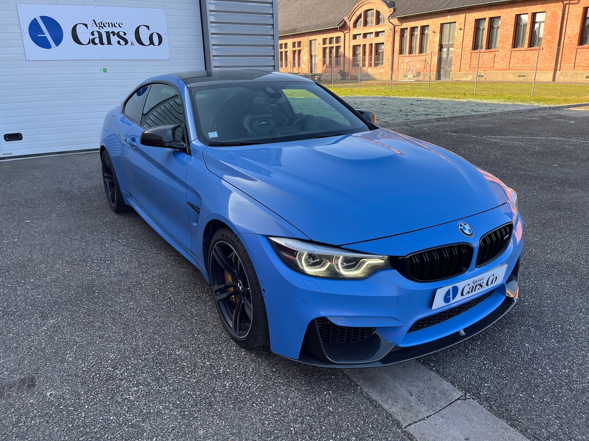 Bmw M4 Coupé 450 3.0L DKG COMPETITION, Pack CARBONE, FREINS CERAMIQUES, IMMAT FR ET MALUS PAYE