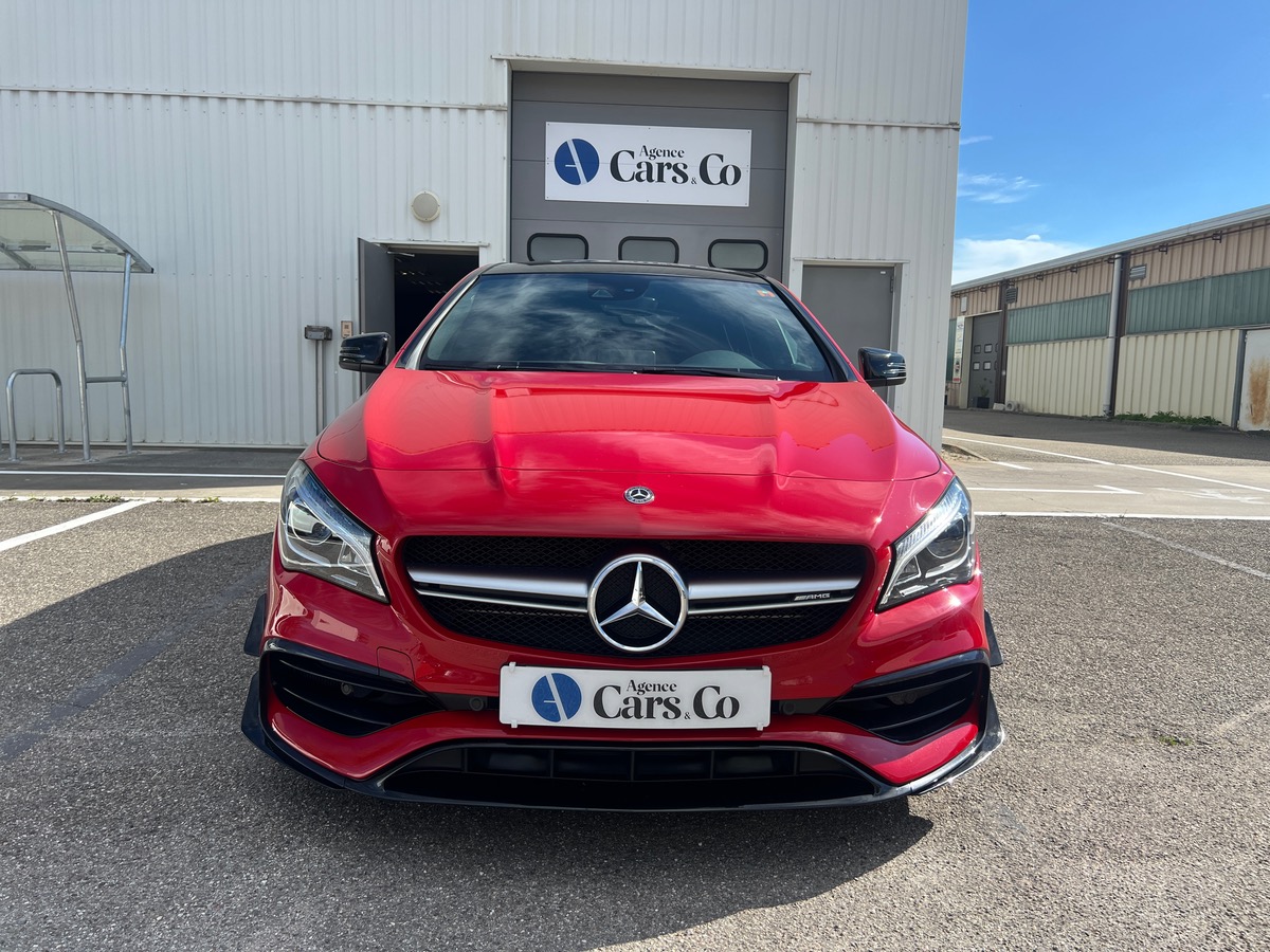 Mercedes-Benz CLA 45 AMG 381cv  4MATIC, SUIVI COMPLET MERCEDES, SIEGES CHAUFFANTS, HARMAN KARDON