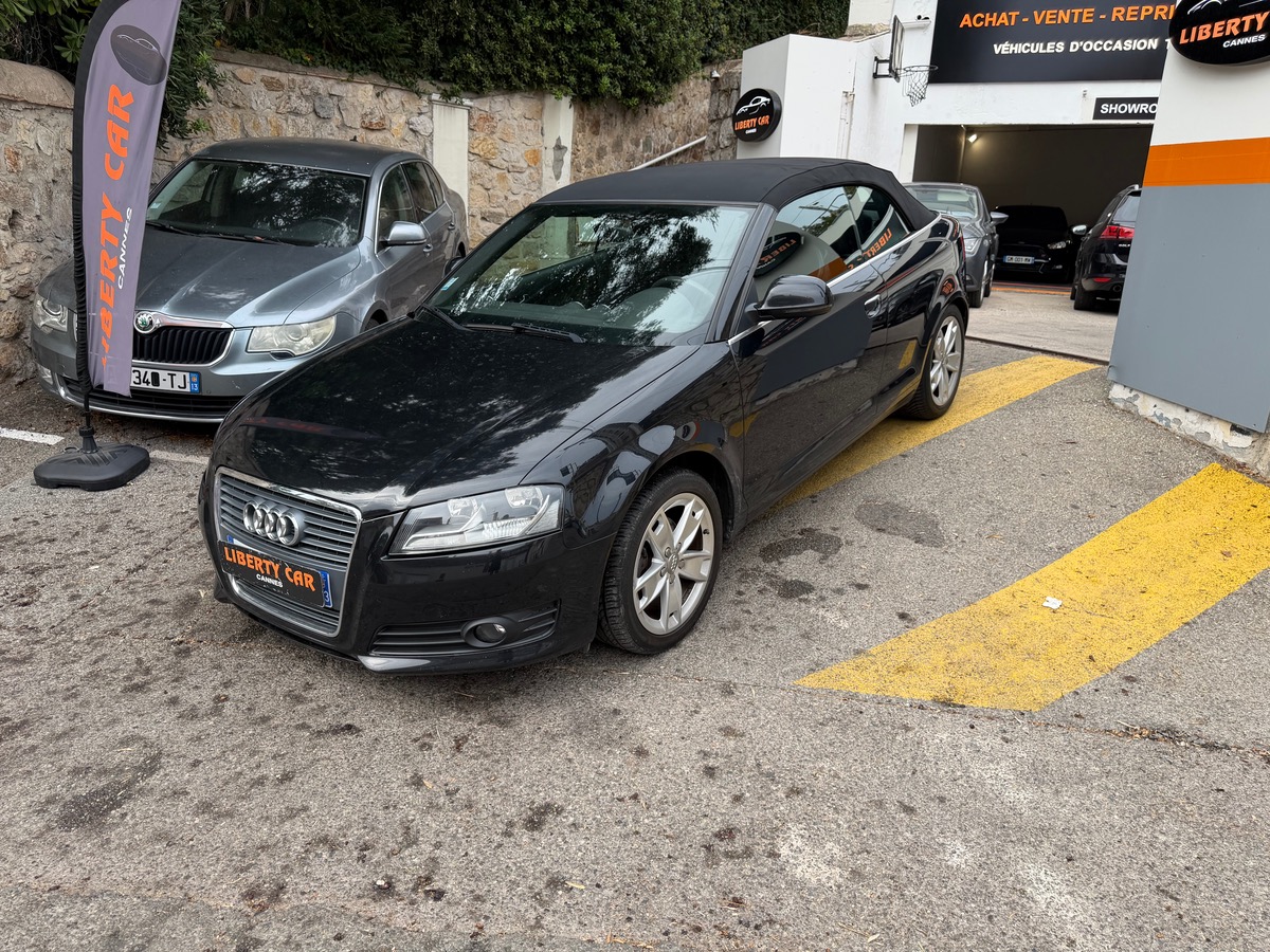 Audi A3 Cabriolet 1.8 TFSI 160 CV /S Tronic / Interieur Cuir Alcantara /