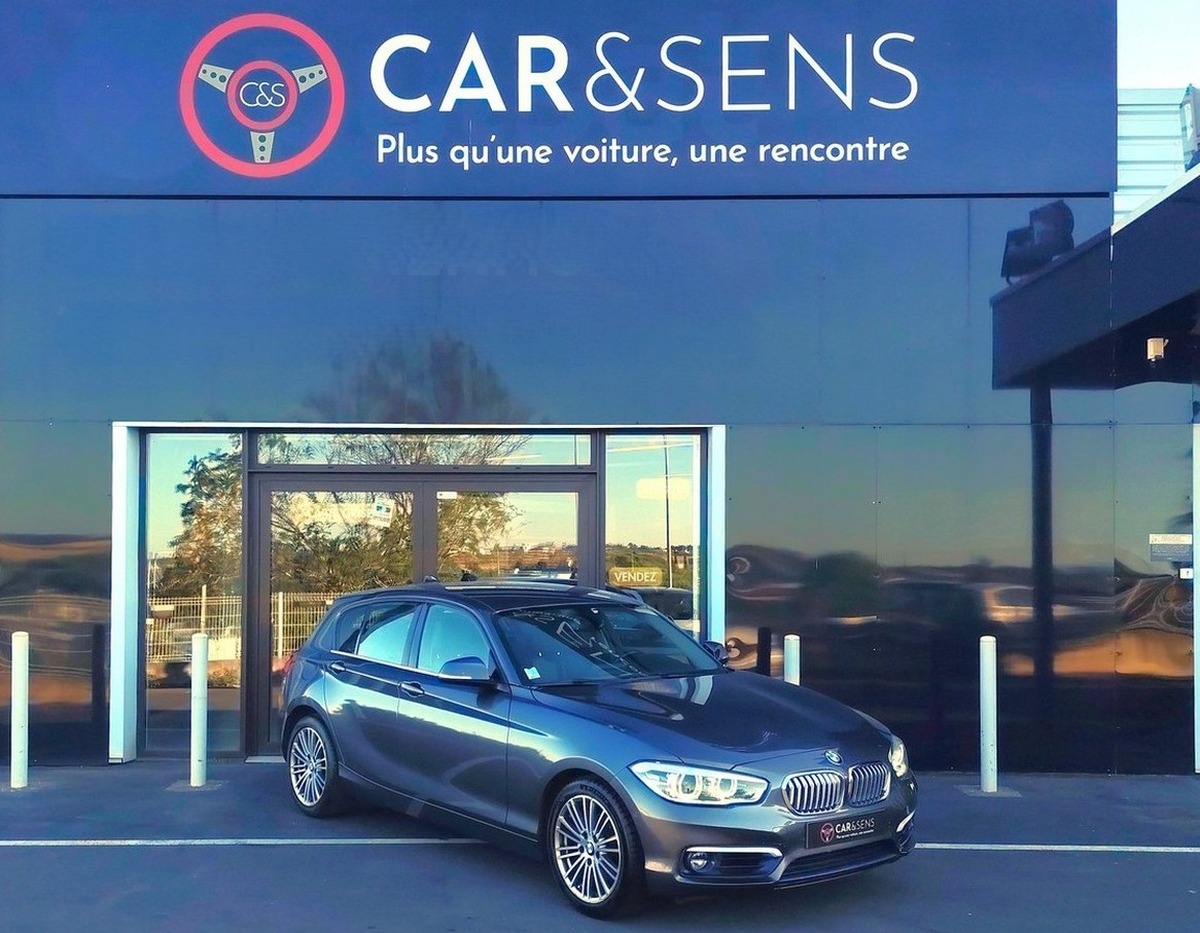 Bmw Série 1 (F20) (2) 118D URBANCHIC BVA8 5P 150 Ch / CARPLAY / CAMERA / FULL LED