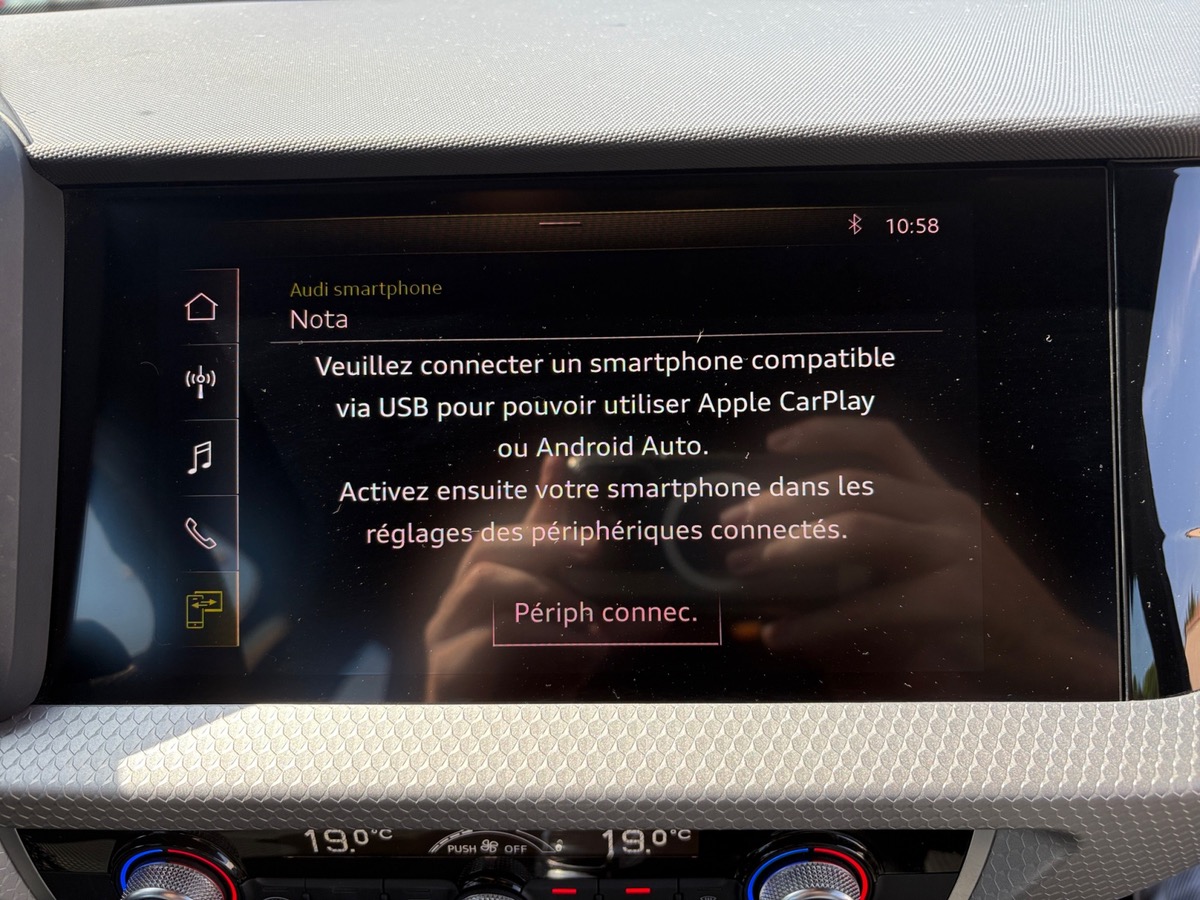 Audi A1 S LINE 30 TFSI 110 S TRONIC 7 / CARPLAY / TOIT NOIR