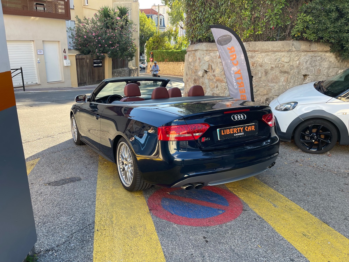 Audi S5 Cabriolet 3.0 T 333 CV V6 TFSI / Quattro / Intérieur Cuir / VF