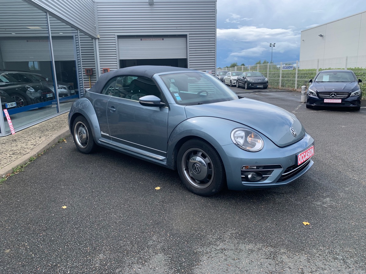 Volkswagen Coccinelle 105 ch | DENIM | GPS | Régulateur de vitesse | Écran tactile | Bluetooth
