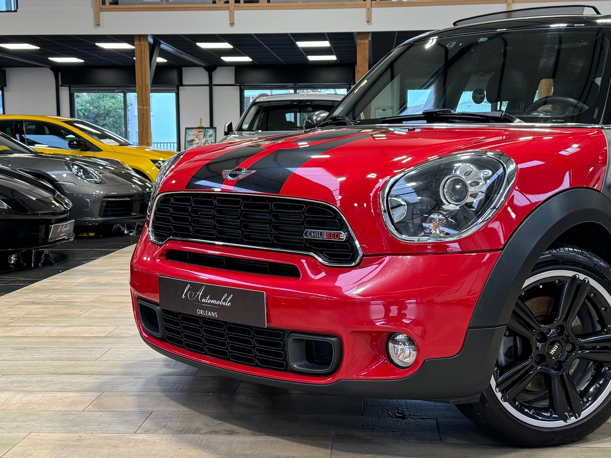 Mini Countryman (R60) COOPER S 184CV TOIT OUVRANT PANORAMIQUE CHILI RED B