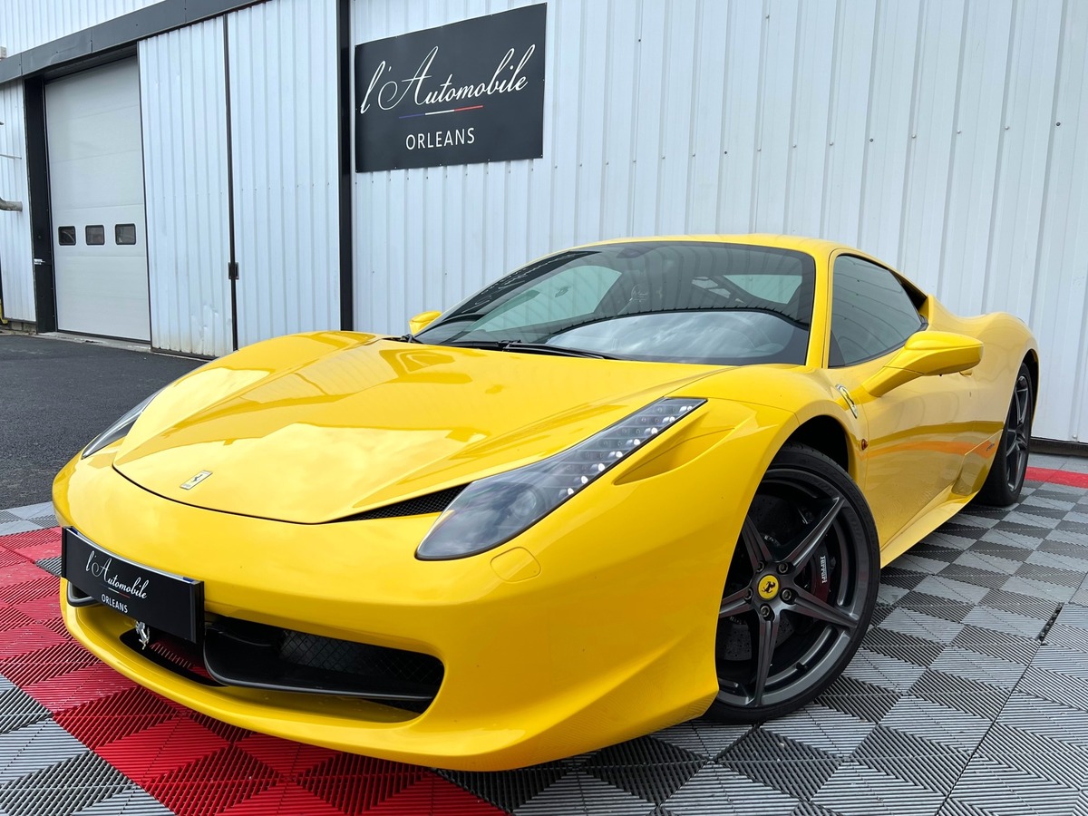 Ferrari 458 ITALIA V8 4.5 570 VOLANT LED / BAQUET