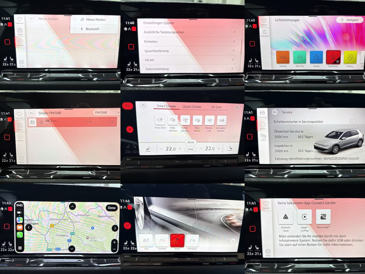 Volkswagen Golf VIII 2.0 TDI SCR 200ch GTD DSG7/Harman-Kardon