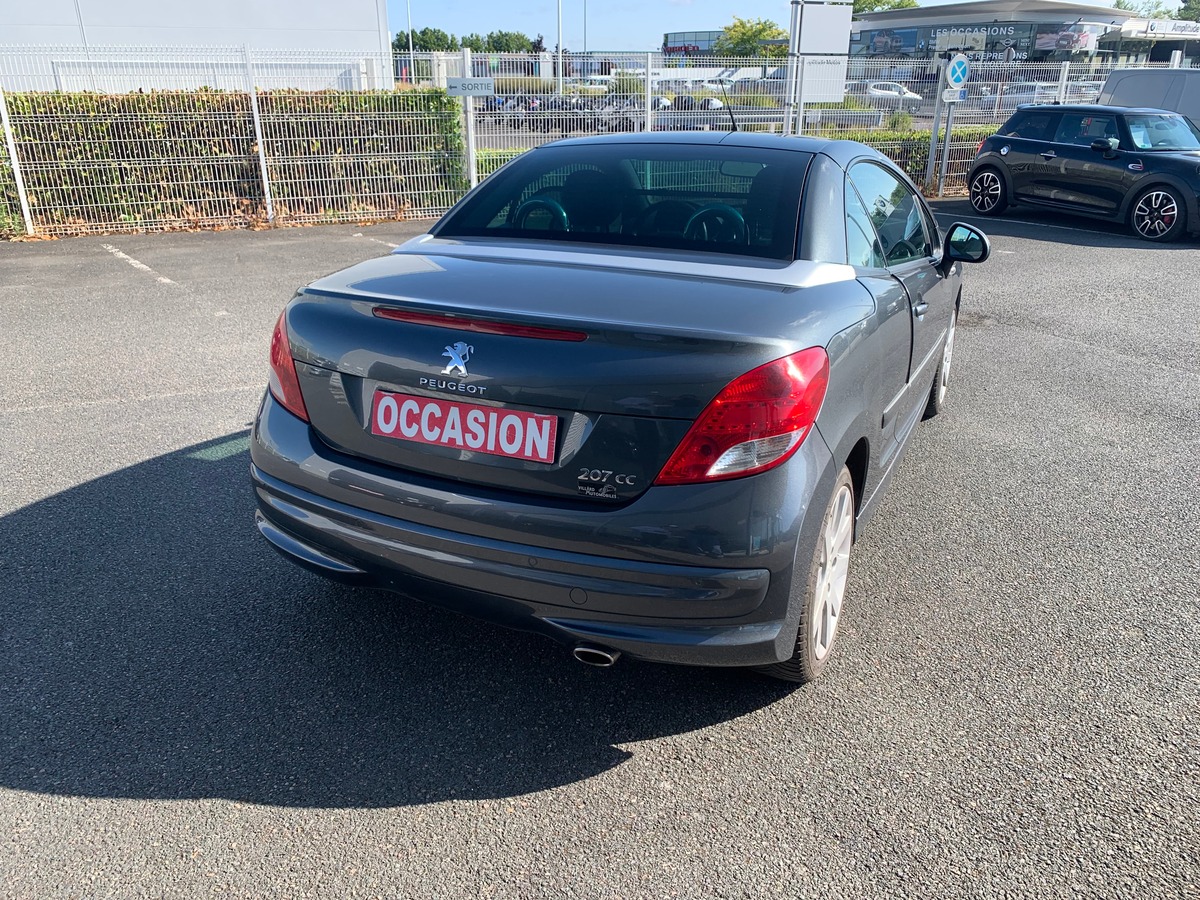 Peugeot 207 CC 110 ch | FELINE | GPS |  Bluetooth | Régulateur vitesse | Radar recul | Sièges sport