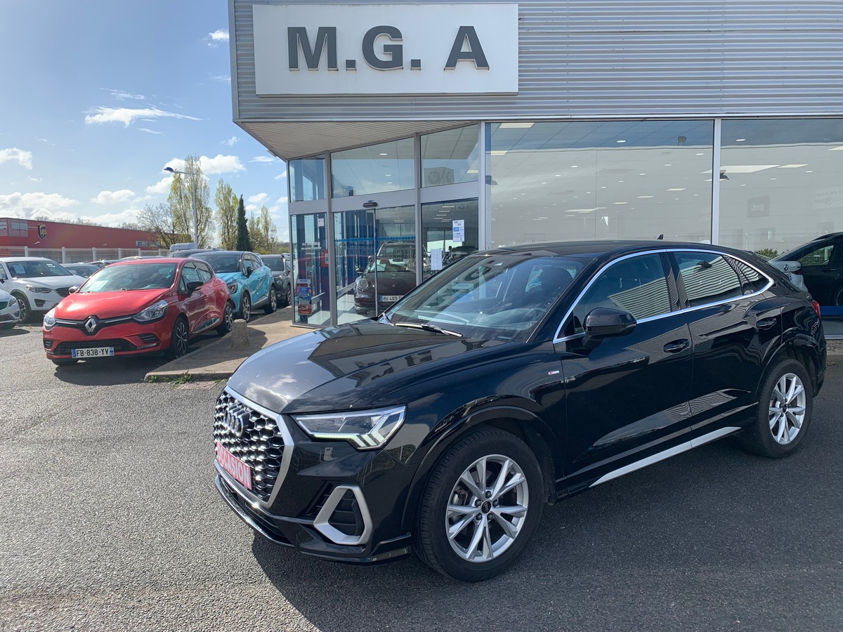 Audi Q3 Sportback 150 ch | S-Line | Caméra de recul | Apple car Play | Coffre assisté électriquement