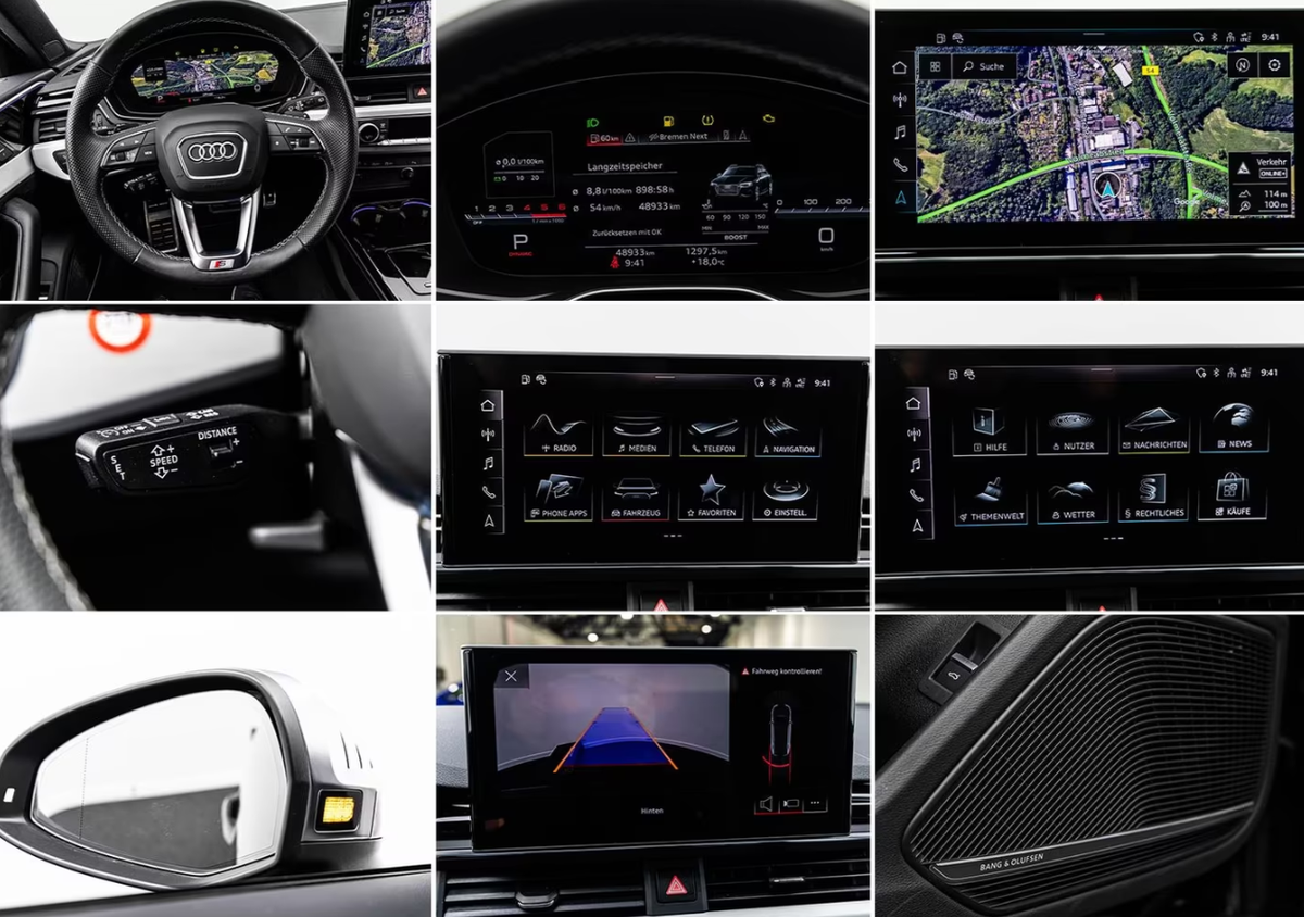 Audi S4 Avant V 3.0 TDI 341ch quattro tiptronic 8 Bang&Olufsen Toit ouvrant Attelage Feux matrix