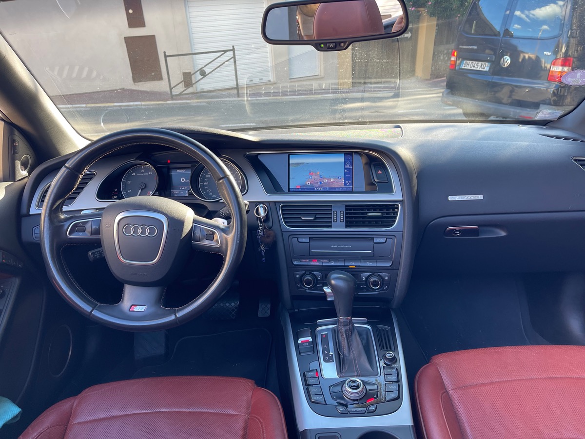 Audi S5 Cabriolet 3.0 T 333 CV V6 TFSI / Quattro / Intérieur Cuir / VF