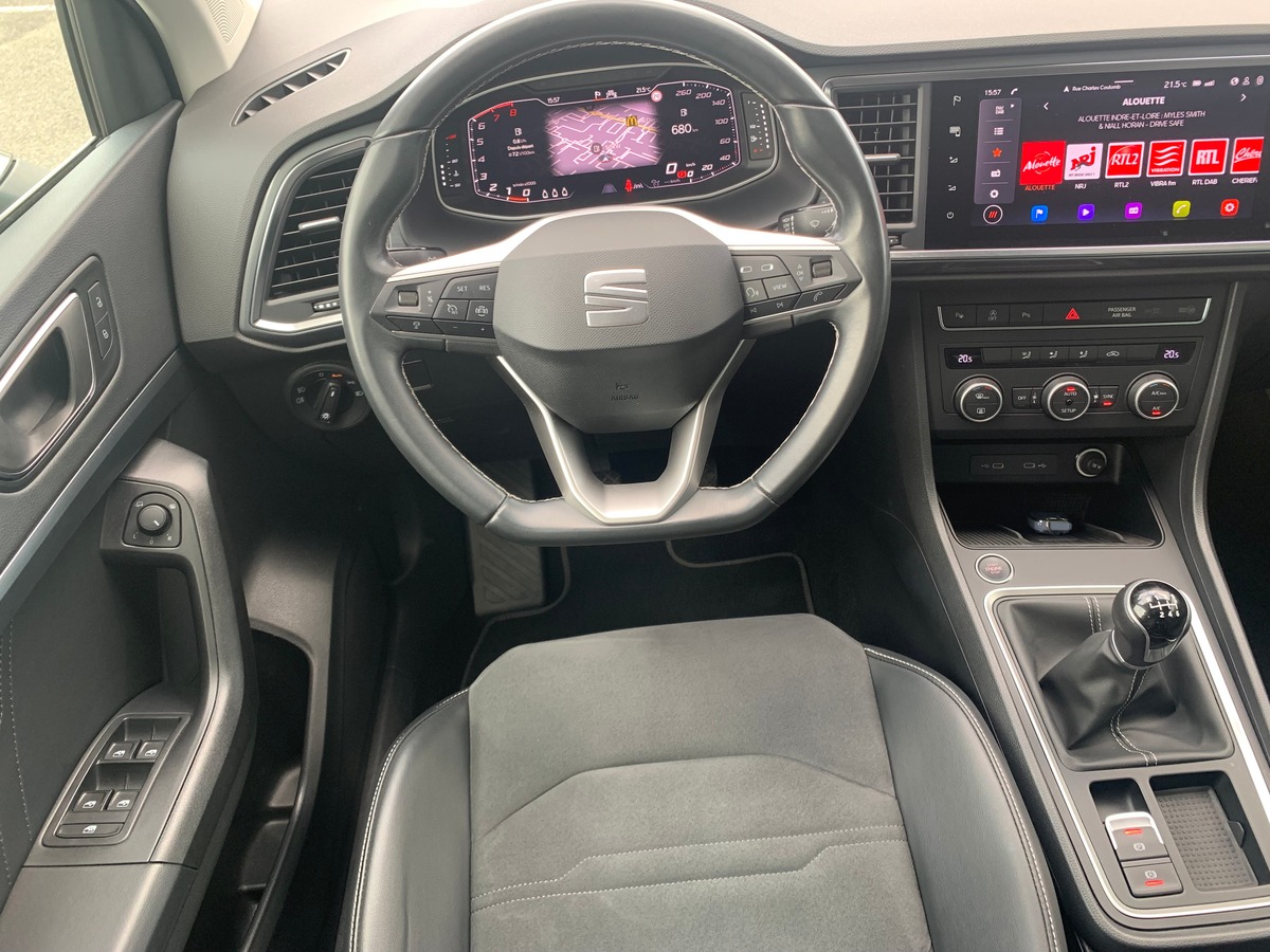 Seat Ateca 115 | Copa | Apple car play | Caméra recul | Régulateur vitesse | GARANTIE CONSTRUCTEUR