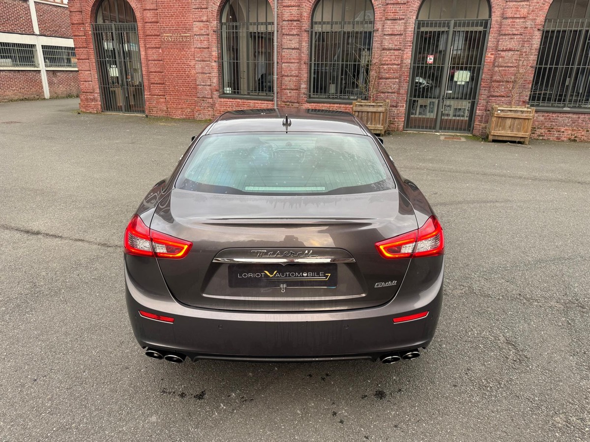 Maserati Ghibli 3.0 V6 275 ZF8 - Française - GARANTIE - Révisé