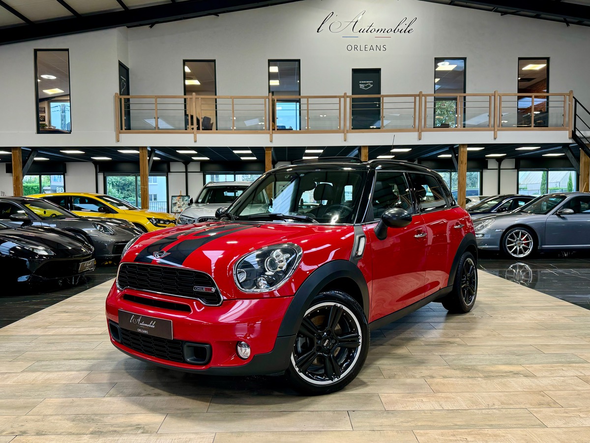 Mini Countryman (R60) COOPER S 184CV TOIT OUVRANT PANORAMIQUE CHILI RED B