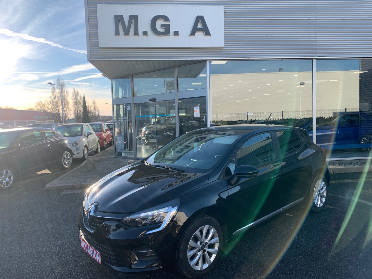 RENAULT Clio V 100 ch | Intens | GPS | Radars de stationnement | Roue de secours | Jantes Alu