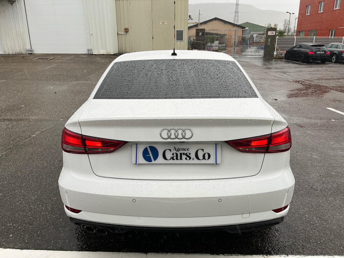 Audi A3 Berline 2.0 150ch BUSINESS DSG, SUIVI COMPLET, VIRTUAL COCKPIT, CAMERA, KEYLESS, REGULATEUR